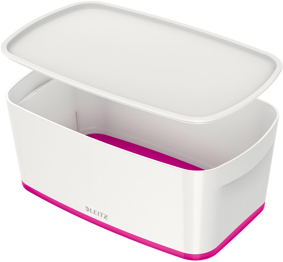 Leitz MyBox opbergdoos met deksel, klein formaat, roze