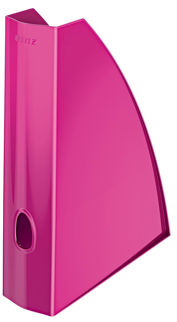 Leitz tijdschriftenhouder WOW roze