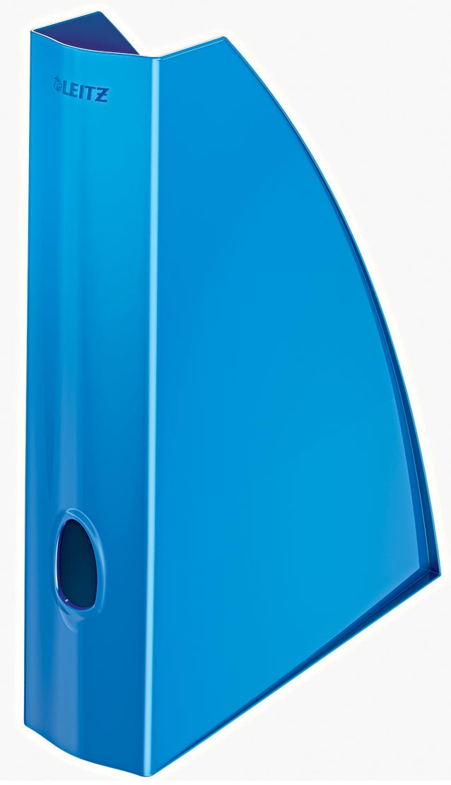 Tijdschriftenhouder WOW blauw