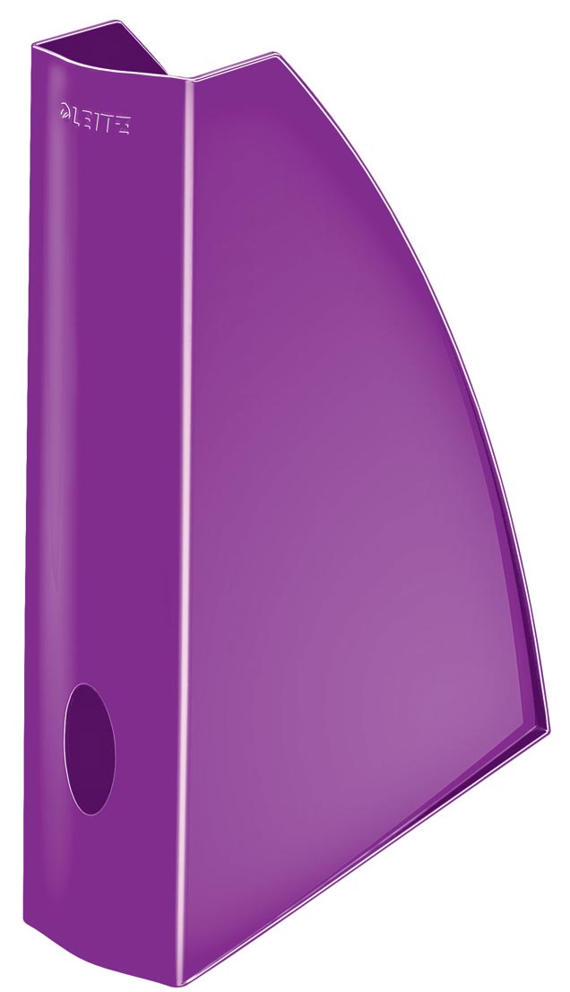 Leitz WOW tijdschriftenhouder, paars