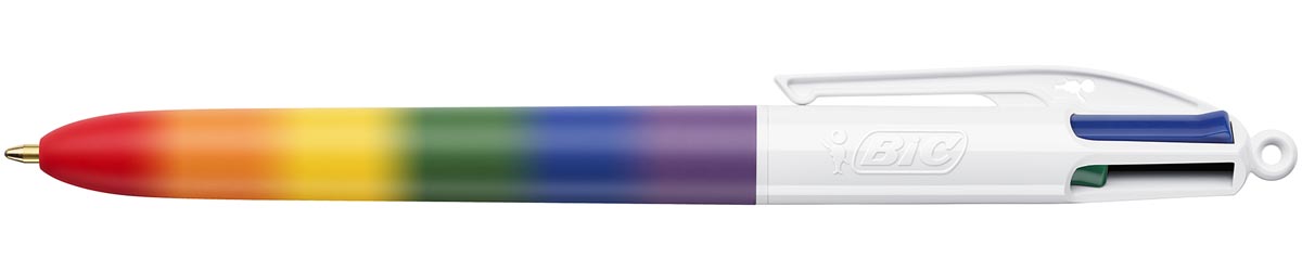 BIC Colours Rainbow Punch 4-kleurenbalpen, medium afbeelding