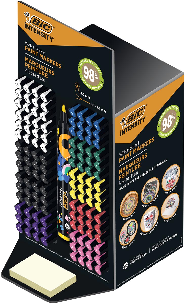 BIC Intensity paintmarker assortie display van 120 stuks afbeelding