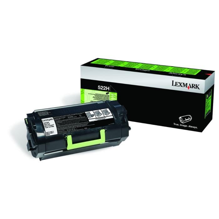 Lexmark toner zwart return program 522H, 25000 pagina's - OEM 52D2H00