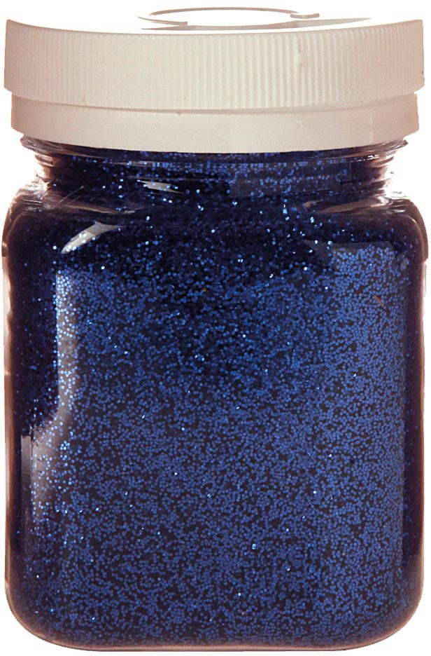 Bouhon Glitterpoeder, pot van 115 g, blauw