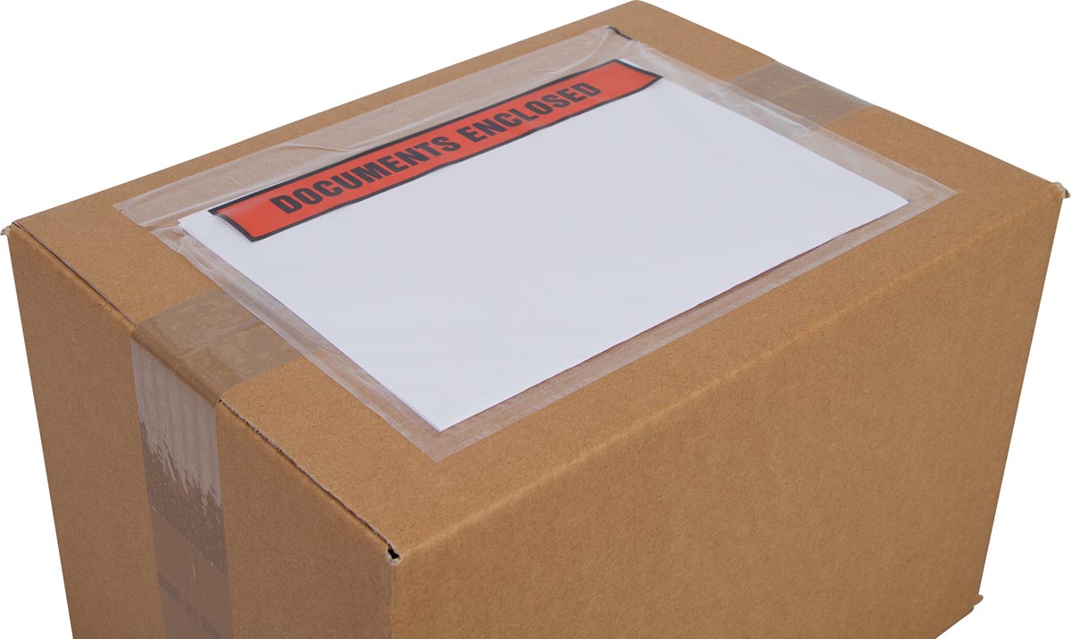 Cleverpack documenthouder Documents Enclosed, ft 230 x 157 mm, pak van 100 stuks-3