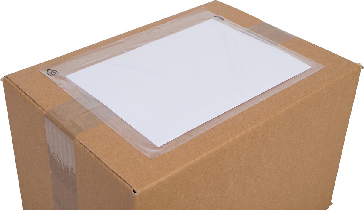 Cleverpack documenthouder, onbedrukt, ft 230 x 157 mm, pak van 100 stuks-3