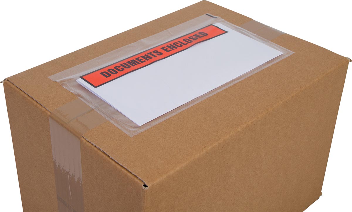 Cleverpack documenthouder Documents Enclosed, ft 230 x 112 mm, pak van 100 stuks-3