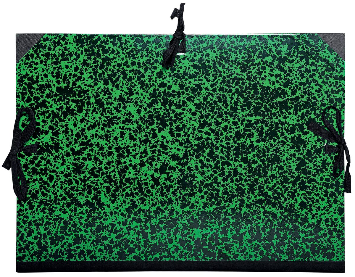 Exacompta tekenmap met linten ft 26 x 33 cm (A4) afbeelding