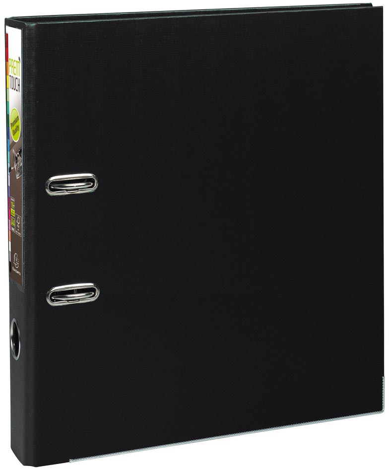 Exacompta ordner Prem'Touch, ft A4 maxi, rug van 5 cm, zwart