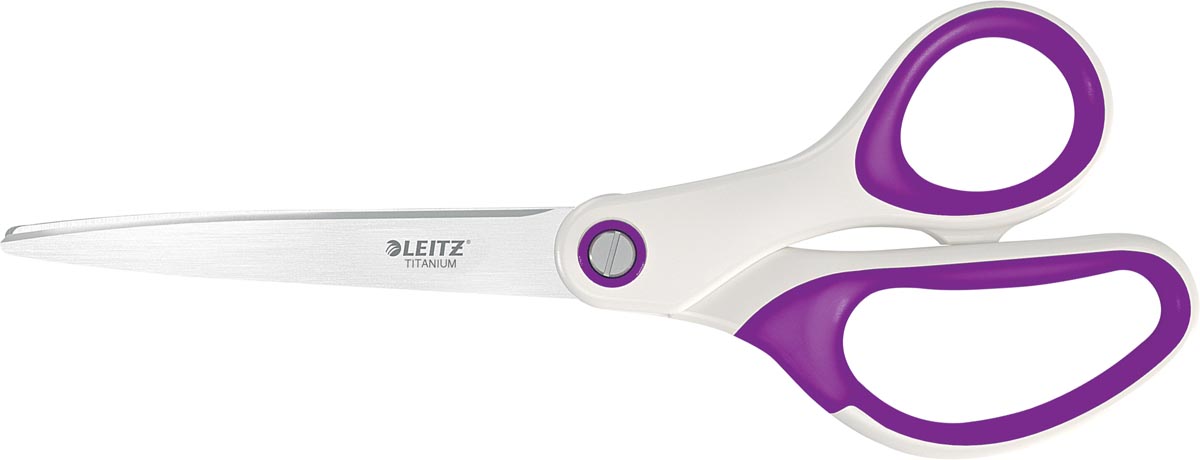Leitz WOW schaar 20,5 cm, op blister, paars afbeelding