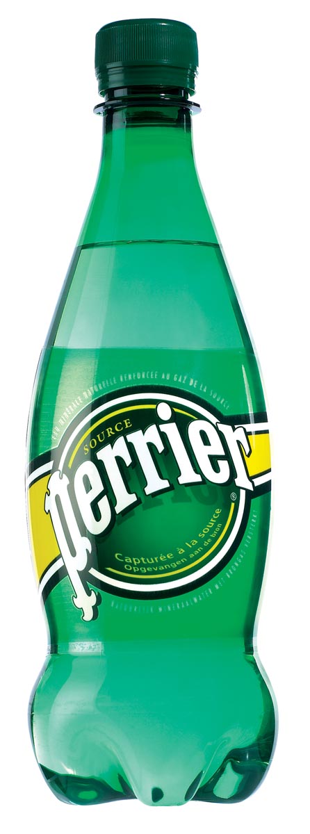 Perrier bruiswater, fles van 50 cl, pak van 24 stuks