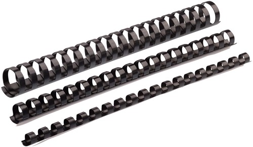 Fellowes bindruggen, doos van 25 stuks, 8 mm, zwart-2