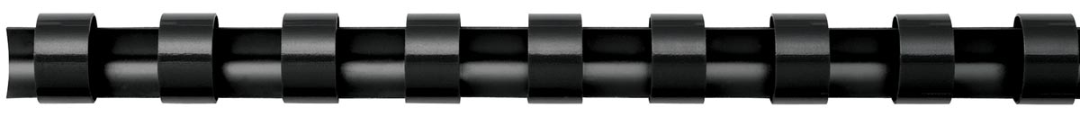 Fellowes bindruggen, doos van 25 stuks, 8 mm, zwart afbeelding