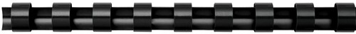 Fellowes bindruggen, doos van 25 stuks, 8 mm, zwart