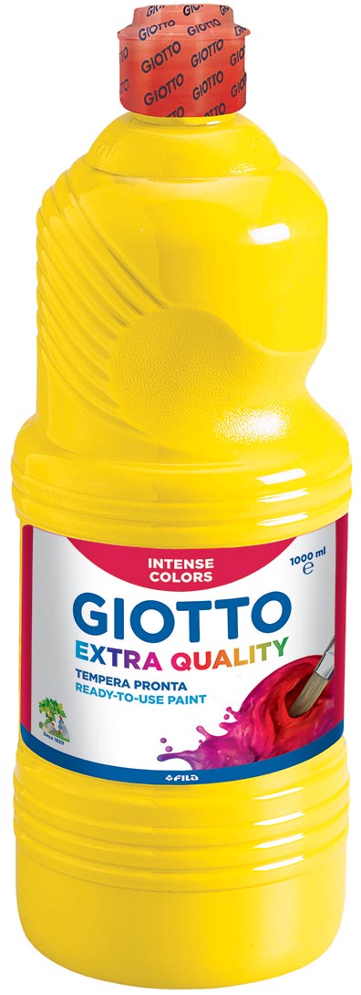 Giotto Extra Quality Plakkaatverf Fles Van 1000 Ml Goudgeel huismerk kopen in de aanbieding