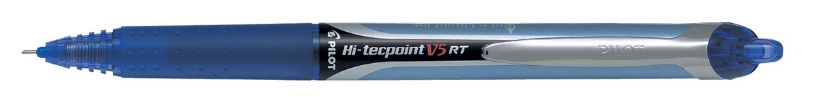 Pilot Roller Hi-Tecpoint V5 en V7 Retractable V5, schrijfbreedte 0,25 mm, blauw