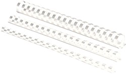 Fellowes bindruggen, pak van 100 stuks, 6 mm, wit