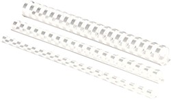 Fellowes bindruggen, pak van 100 stuks, 8 mm, wit