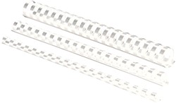 Fellowes bindruggen, pak van 100 stuks, 10 mm, wit