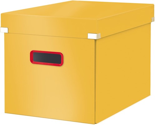 Leitz Cosy Click & Store kubus grote opbergdoos, geel
