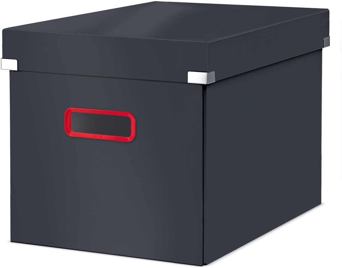 Leitz Cosy Click & Store kubus grote opbergdoos, grijs afbeelding