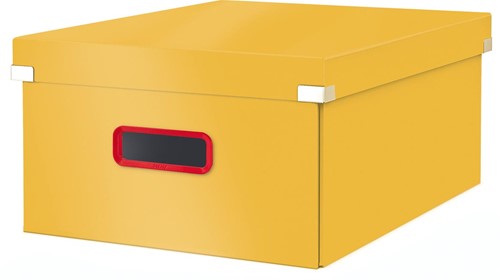Leitz Cosy Click & Store grote opbergdoos, geel