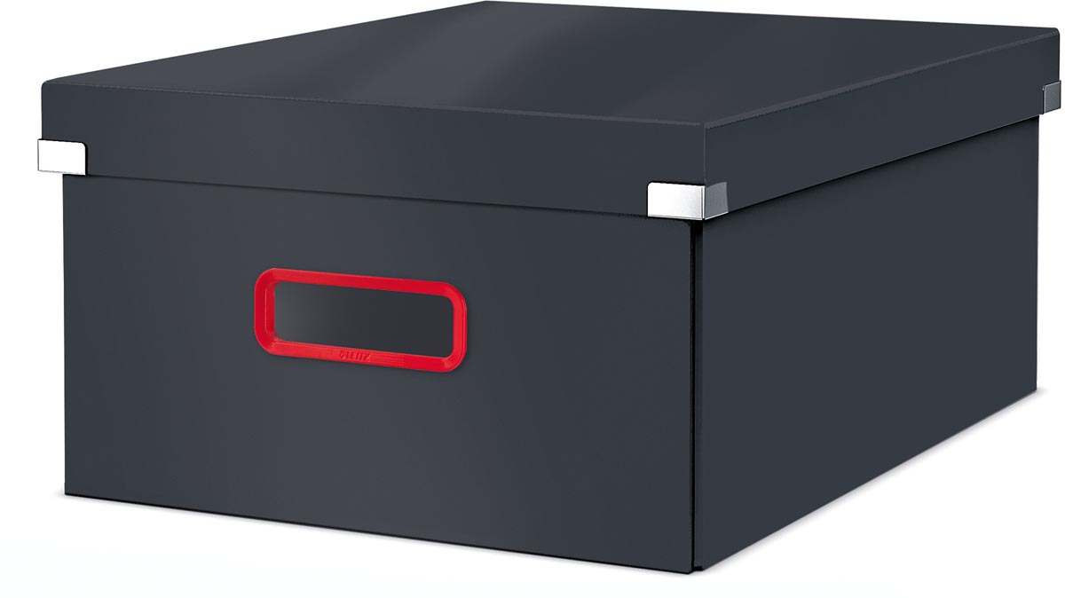 Leitz Cosy Click & Store grote opbergdoos, grijs afbeelding