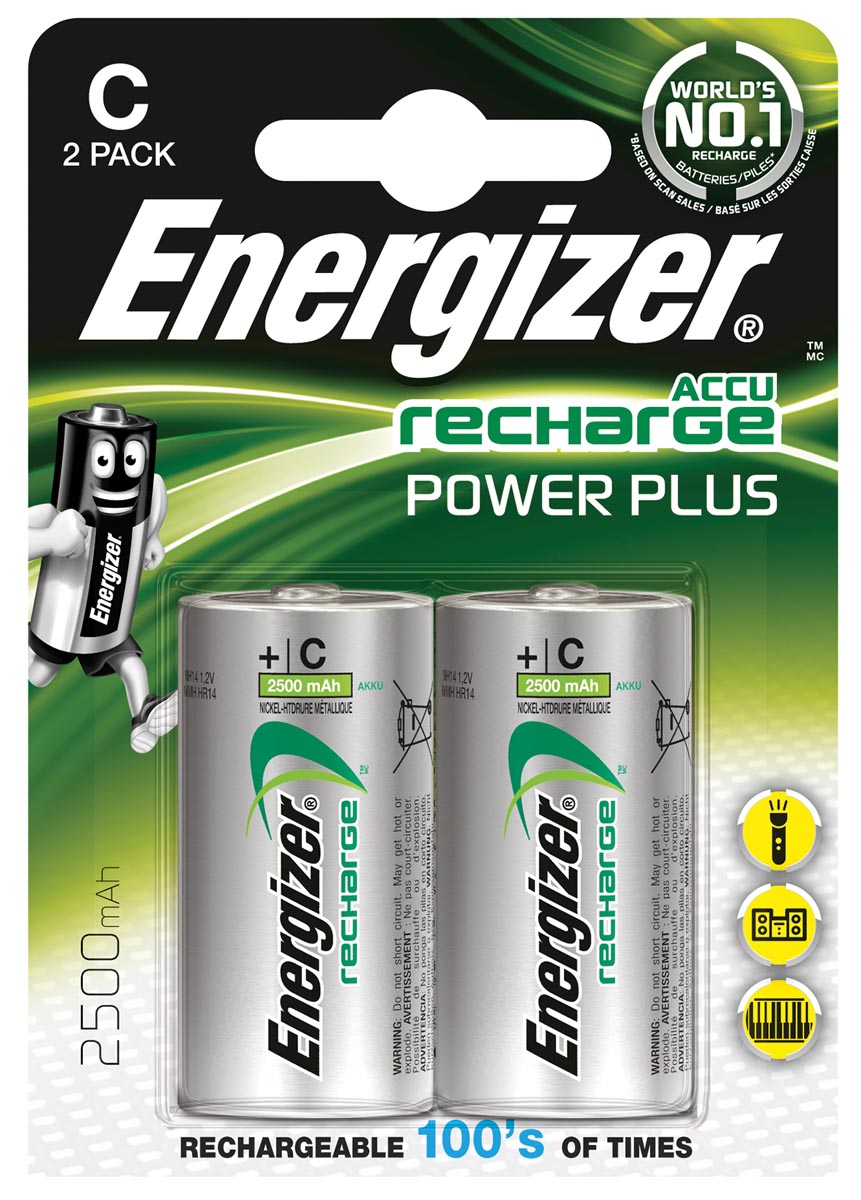 Energizer Herlaadbare Batterijen Power Plus C Blister Van 2 Stuks huismerk kopen in de aanbieding Energizer Herlaadbare Batterijen Power Plus C Blister Van 2 Stuks huismerk kopen in de aanbieding