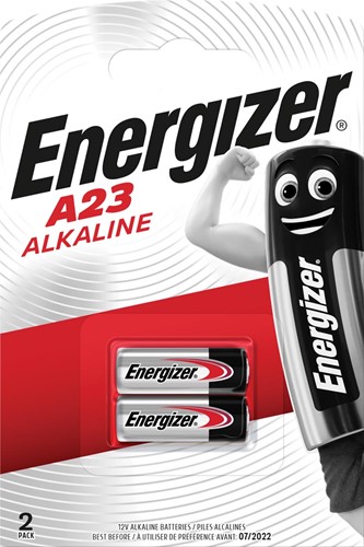 Energizer batterij Alkaline A23, blister van 2 stuks