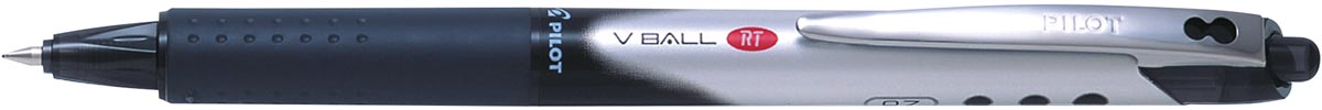 Pilot liquid-ink roller V-Ball RT 07, medium punt, zwart Pilot liquid-ink roller V-Ball RT 07, medium punt, zwart