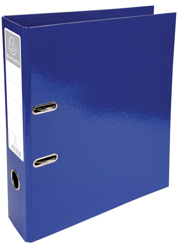 Exacompta Iderama ordner, ft A4, rug van 7 cm, donkerblauw afbeelding