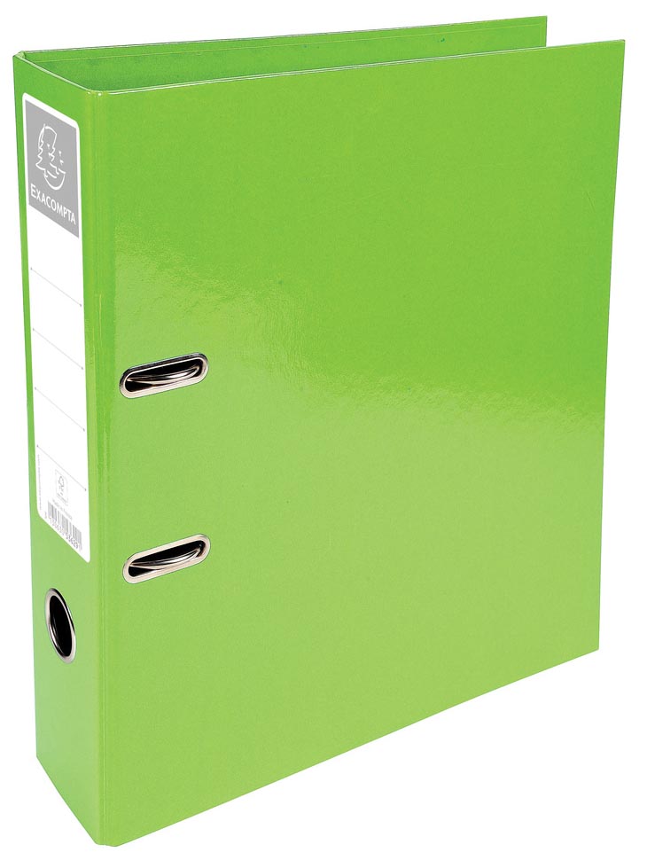 Exacompta Iderama ordner, ft A4, rug van 7 cm, anijsgroen afbeelding