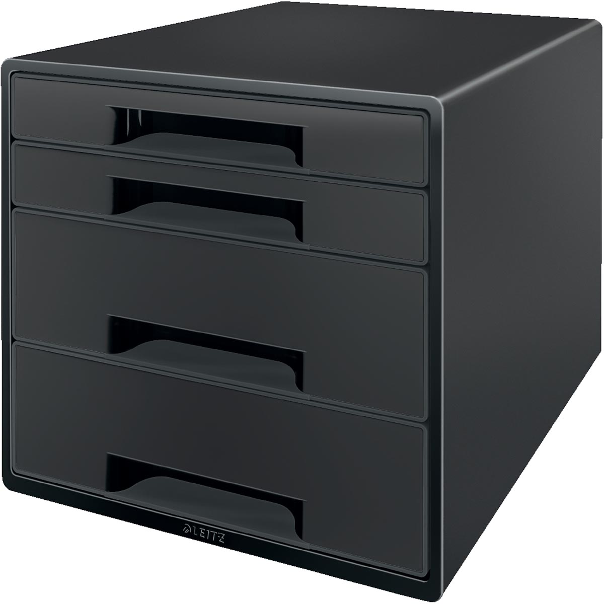 Leitz Recycle ladenblok, 4 laden, zwart