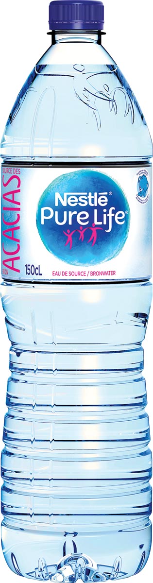Nestle water Aquarel fles van 1,5 l, pak van 6 stuks