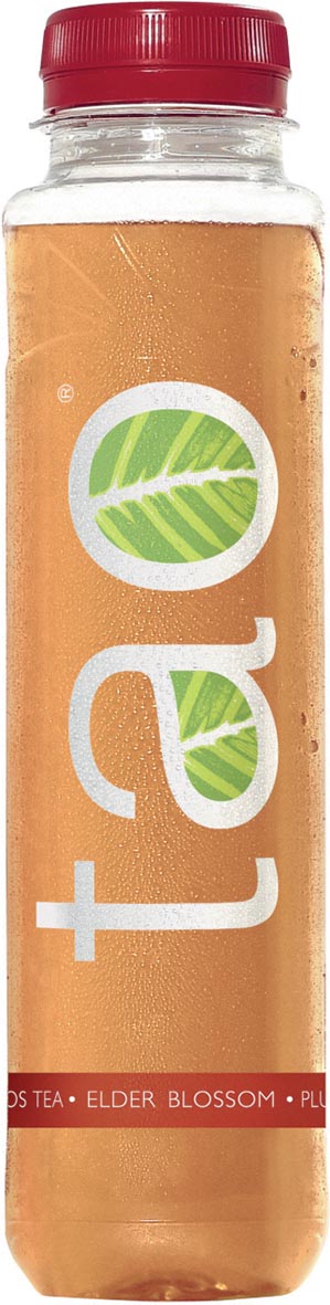 Tao Pure Infusion Rooibos, flesje van 33 cl, pak van 18 stuks