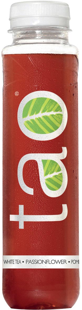 Tao Pure Infusion White Tea Pomegranate, flesje van 33 cl, pak van 18 stuks