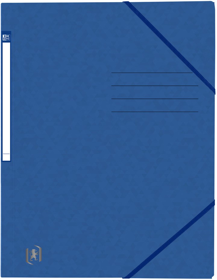 Oxford Top File+ elastomap uit karton, ft A4, rood bij VindiQ Office