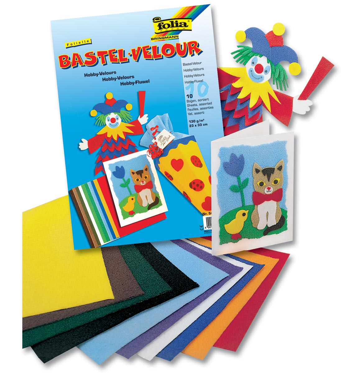 Folia velourspapier