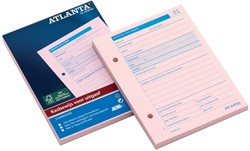 Atlanta blok kasbewijs voor uitgave