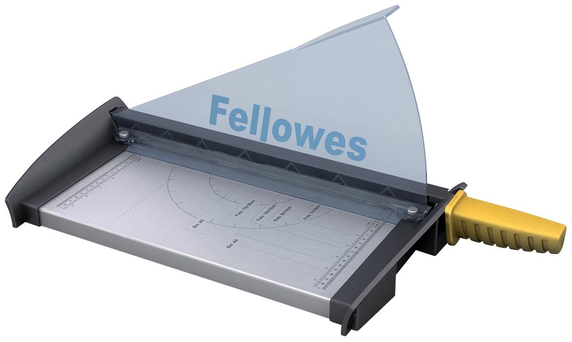 Fellowes hefboomsnijmachine Fusion voor ft A4, capaciteit 10 vel