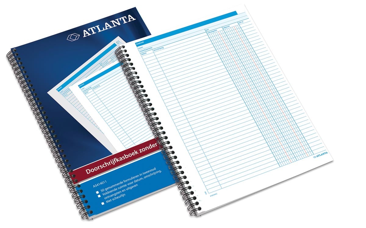 Atlanta by Jalema doorschrijfkasboeken 2 geldkolommen afbeelding