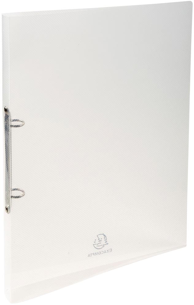 Exacompta ringmap ondoorschijnend, ft A4, 2 ringen van 1,5 cm, transparant afbeelding