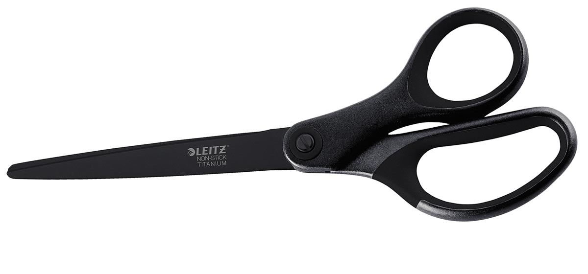 Leitz schaar, 20,5 cm, anti-klevend titanium, zwart afbeelding