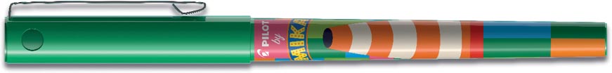 Pilot roller Hi-Tecpoint Mika Limited Edition groen
