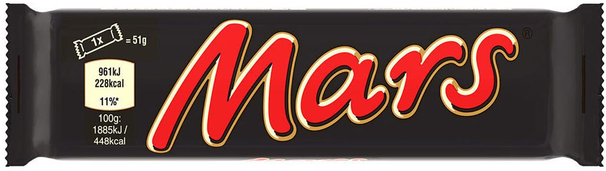 Mars chocoladereep, 51 g afbeelding