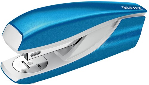 Leitz NeXXt WOW 5502 nietmachine, blauw metallic, op blister