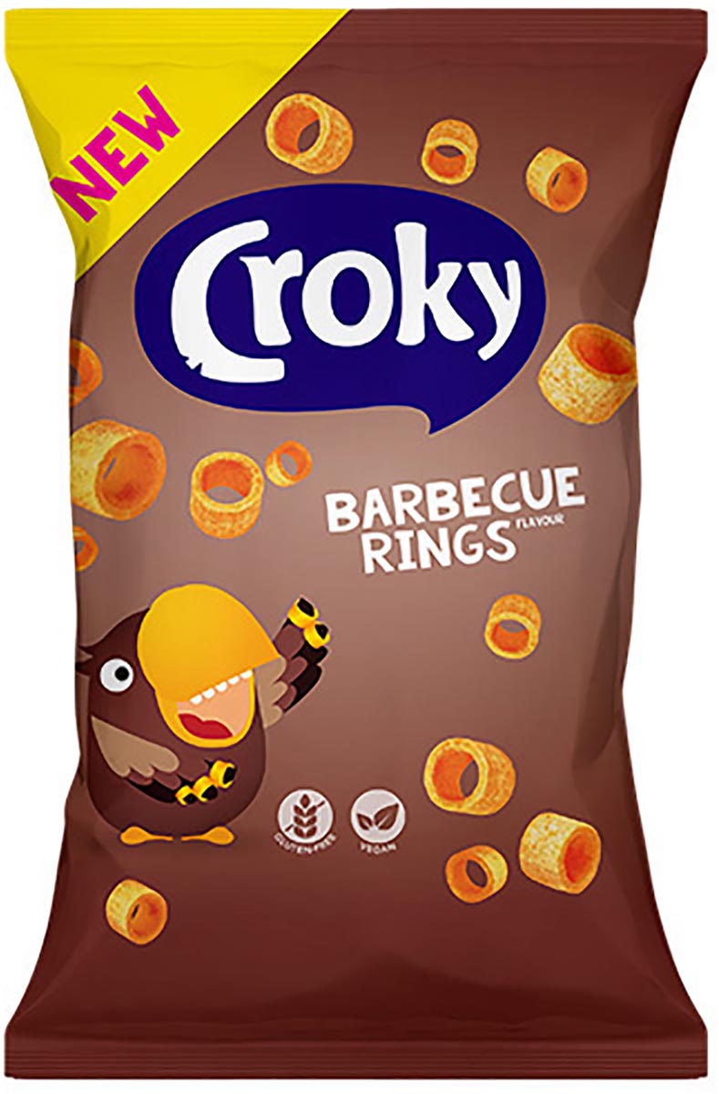 Croky rings barbecue, zakje van 75 g afbeelding