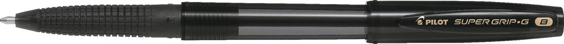 Pilot balpen Super Grip G stick breed zwart