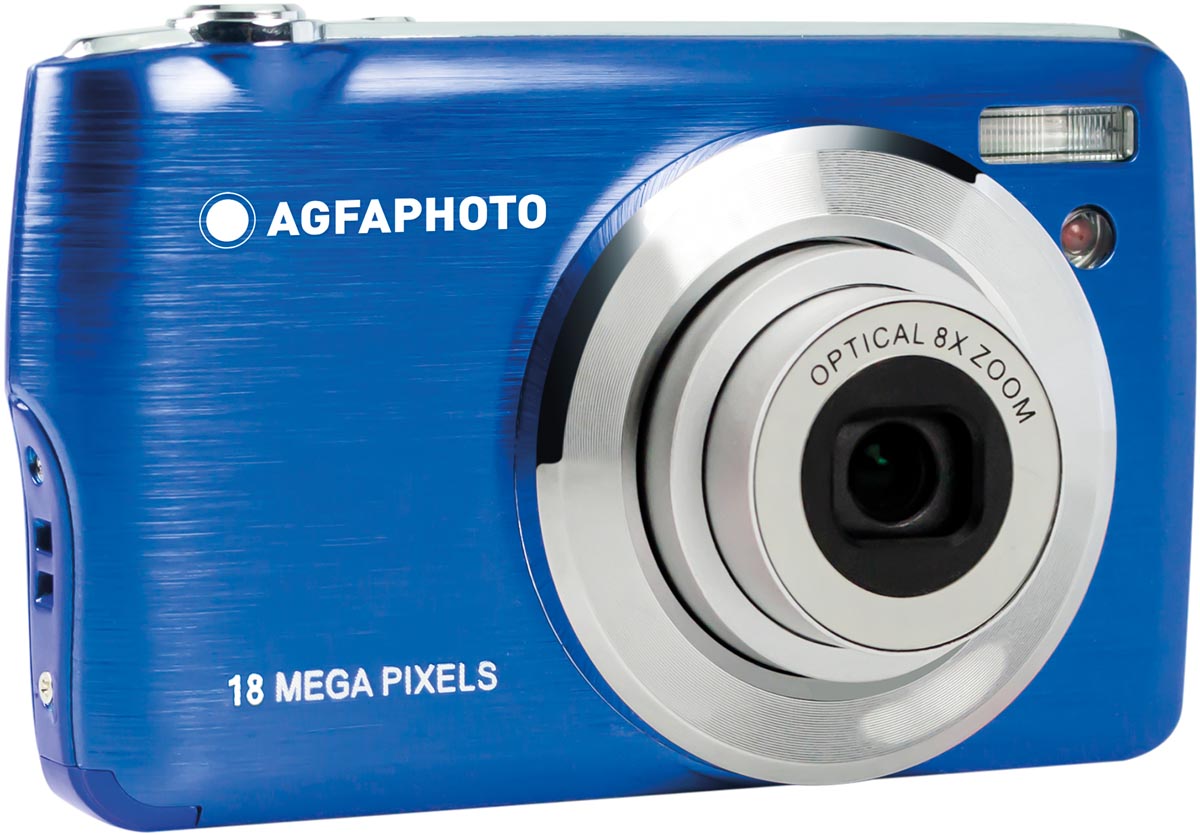 Afbeelding van AgfaPhoto digitaal fototoestel DC8200, blauw