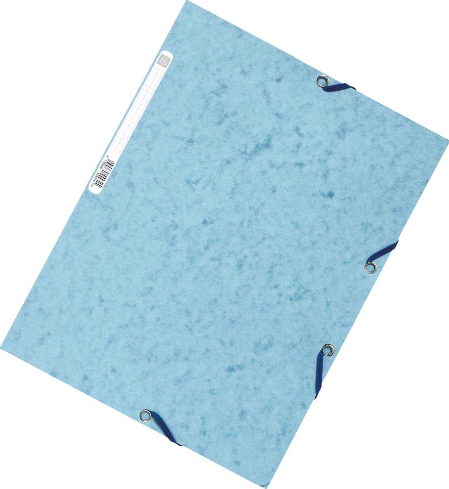 Oxford Urban Elastomap, Voor Ft A4, Geassorteerde Transparante Kleuren Elastomap 13408315